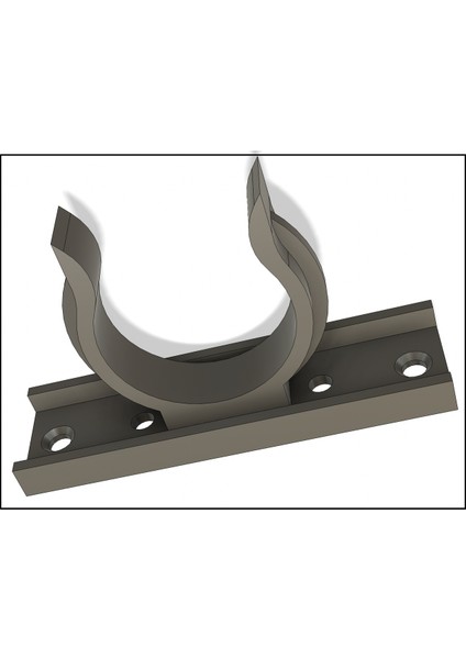 Yeni Mutfak Süpürgelik Klibi P (Sadece Plastik Aparattır!!!)