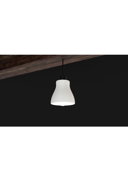 Yeni Spiral Abajur (Vazo Modu) (Sadece Plastik Aparattır!!!) fiyatları