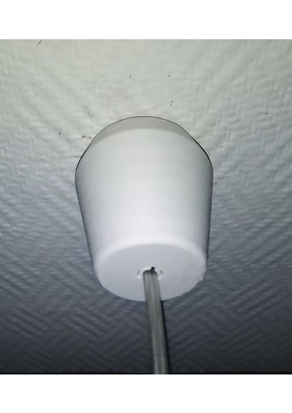 Yeni Asma Lamba Için Tavan Teli Kapağı (Sadece Plastik Aparattır!!!)