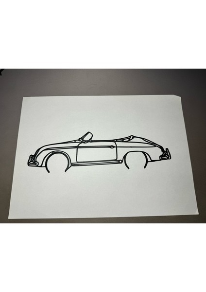 Yeni Porsche 356 Speedster (Sadece Plastik Aparattır!!!)