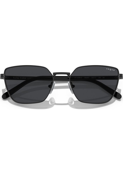 4245-S 352/87 53 Hailey Kadın Siyah Geometrik Çerçeve Güneş Gözlüğü indirimleri