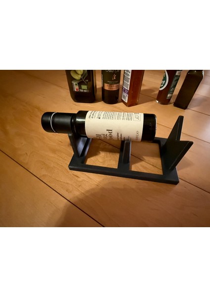 Yeni Kalan Boşaltma Şişe Tutucu - Şişe Standı (Sadece Plastik Aparattır!!!)