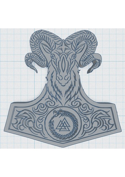 Yeni Viking / Norse - Thor's Hammer 2 (Sadece Plastik Aparattır!!!) fiyatları