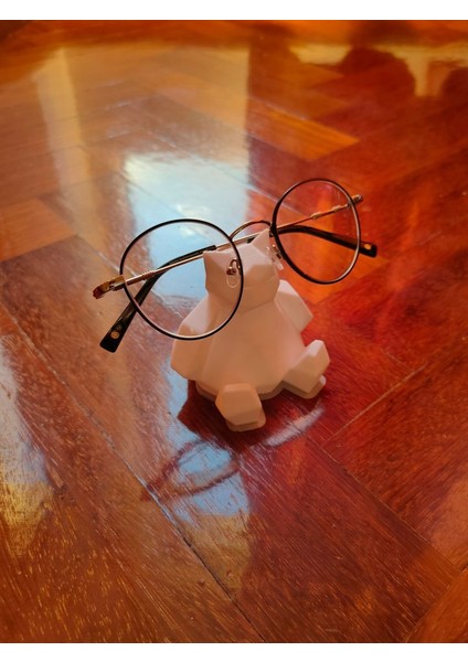 Yeni Düşük Poli Snorlax Gözlük Tutucu (Sadece Plastik Aparattır!!!)