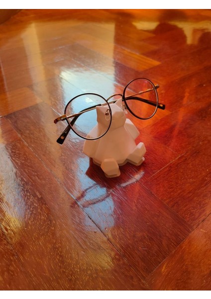 Yeni Düşük Poli Snorlax Gözlük Tutucu (Sadece Plastik Aparattır!!!) modelleri