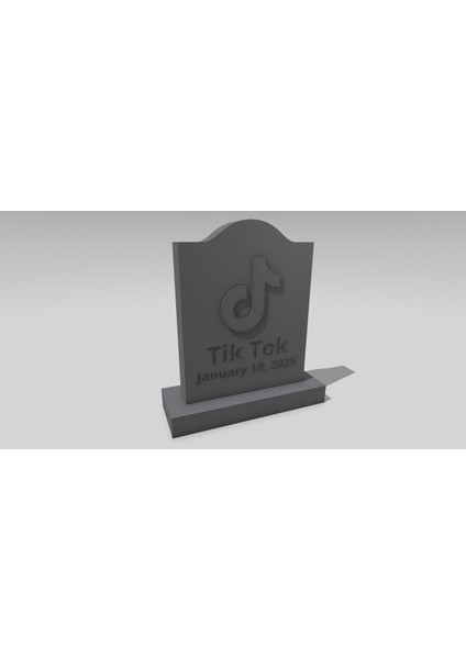 Yeni Tiktok Mezar Taşı (Sadece Plastik Aparattır!!!)
