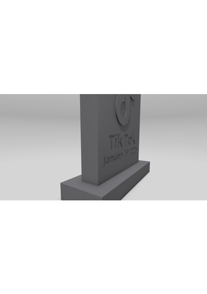 Yeni Tiktok Mezar Taşı (Sadece Plastik Aparattır!!!) modelleri
