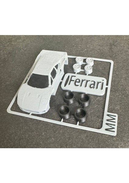 Yeni Ferrari Kiti Kartı (Sadece Plastik Aparattır!!!) modelleri