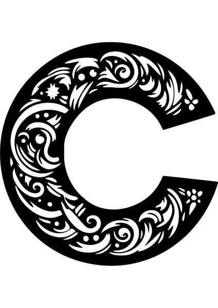 Yeni Şablon: Mektup C (Sürüm 2) (Sadece Plastik Aparattır!!!)