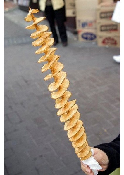 Yeni Patates Spiral Dilimleyici V2 (Sadece Plastik Aparattır!!!)