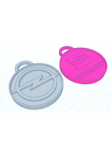 Yeni Opel ve Seat Keychain (Sadece Plastik Aparattır!!!)
