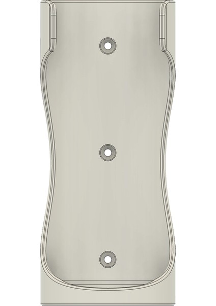 Yeni Yangın Söndürücü Duvar Montajı (Parametrik) (Sadece Plastik Aparattır!!!) modelleri