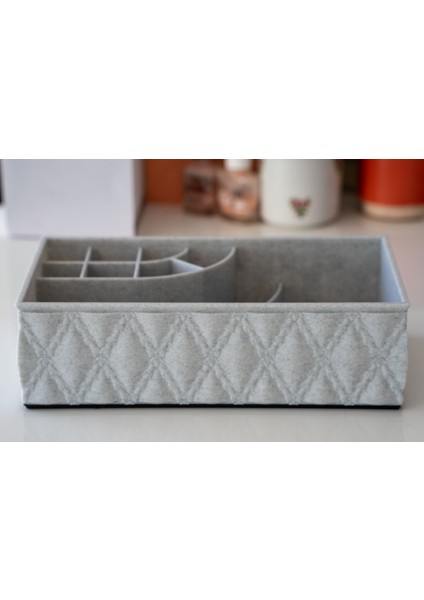 Yeni Elmas Dikişli Makyaj Tepsisi P (Sadece Plastik Aparattır!!!) modelleri