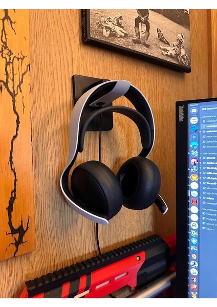 Yeni Playstation Pulse Elite Komut Şerit Montajı (Sadece Plastik Aparattır!!!) fırsatları