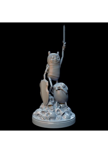 Yeni Finn ve Jake Skulls Hill (Sadece Plastik Aparattır!!!)