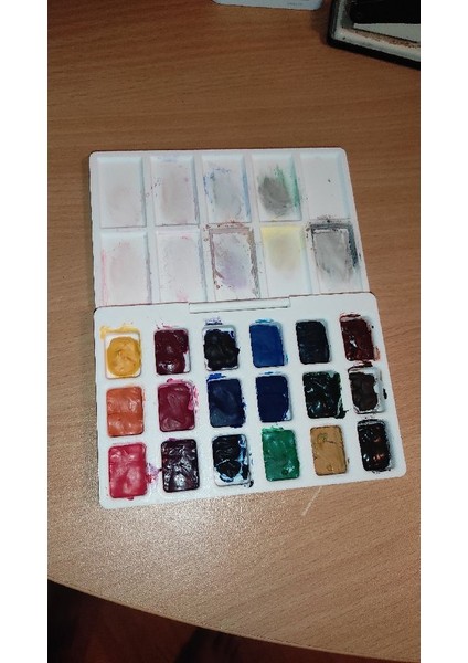 Yeni Sanatçı Seyahat Paleti (Sadece Plastik Aparattır!!!)