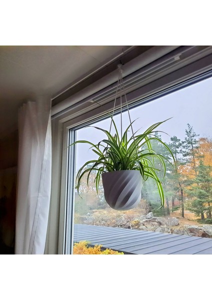 Yeni Spiral Geometrik Asma Ekici (Sadece Plastik Aparattır!!!)