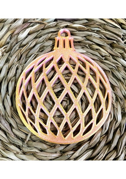 Yeni Noel Süsü Noel Süsü Eşkenar Dörtgen P (Sadece Plastik Aparattır!!!)