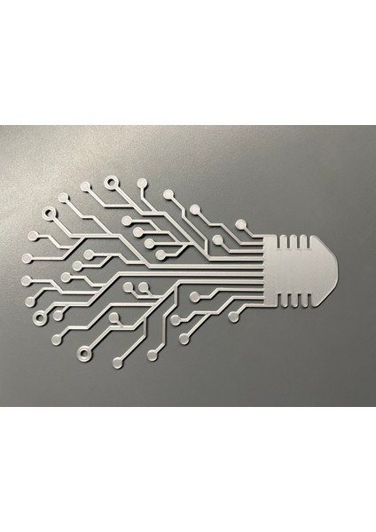 Yeni Lamba Ampul Fikri Elektronik Devre Duvar Sanatı (Sadece Plastik Aparattır!!!) fırsatları