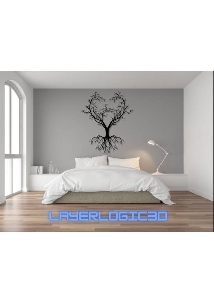 Yeni Aşk Ağacı Duvar Sanatı (Sadece Plastik Aparattır!!!)