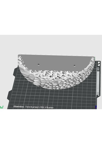 Yeni Duvar Montajı Dekoratif Voronoi Deseninden Bakınız (Sadece Plastik Aparattır!!!)