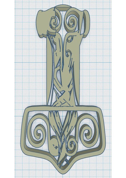 Yeni Viking / Norse - Thor's Hammer 10 (Sadece Plastik Aparattır!!!) fiyatları