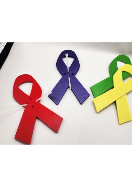 Yeni 3D Farkındalık Şerit Pin (Sadece Plastik Aparattır!!!) indirimleri