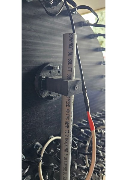 Yeni Coroplast Props Için Pvc Boru Tutucu (Sadece Plastik Aparattır!!!)