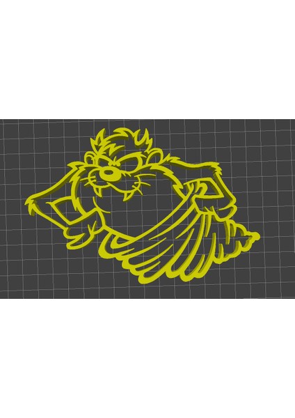 Yeni Taz Wall Art (Sadece Plastik Aparattır!!!)