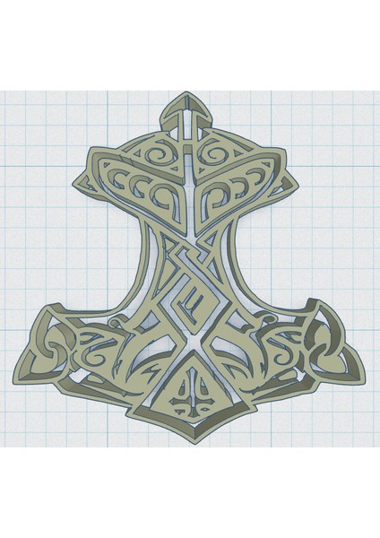 Yeni Viking / Norse - Thor's Hammer 6 (Sadece Plastik Aparattır!!!) fiyatları