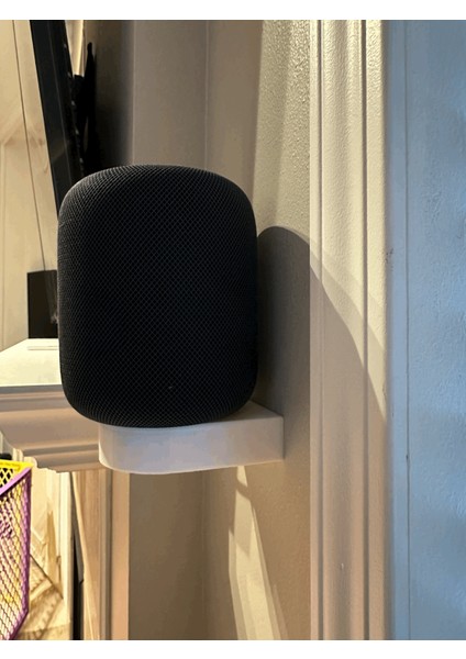 Yeni Apple Homepod 2 Duvar Standı (Sadece Plastik Aparattır!!!)
