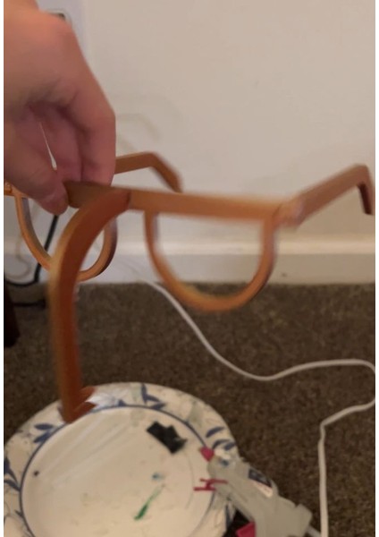 Yeni Yararsız Gözlük Doku Tutucu (Sadece Plastik Aparattır!!!)