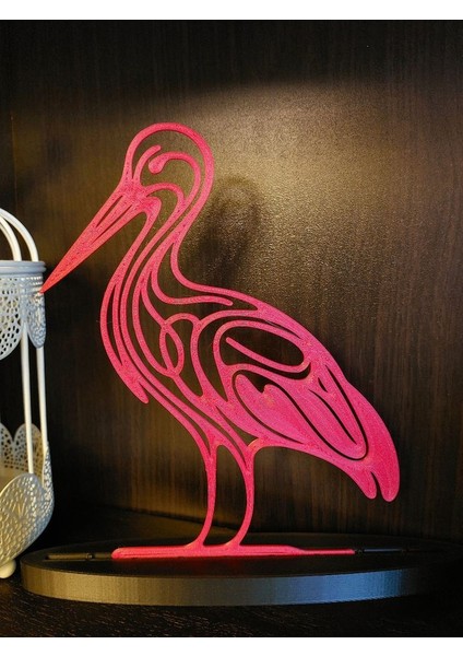 Yeni Stork / Čáp Duvarı Veya Masa Dekorasyonu (Sadece Plastik Aparattır!!!) fırsatları