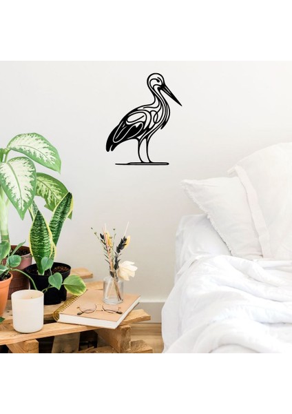 Yeni Stork / Čáp Duvarı Veya Masa Dekorasyonu (Sadece Plastik Aparattır!!!) indirimleri