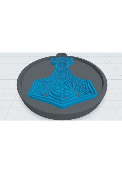 Yeni Viking / Norse - Thor's Hammer 14 (Sadece Plastik Aparattır!!!)