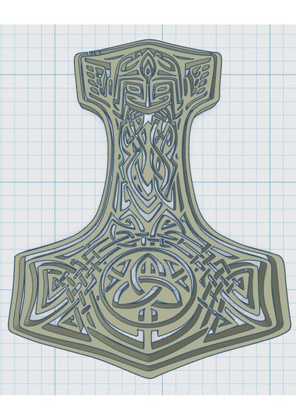 Yeni Viking / Norse - Thor's Hammer 14 (Sadece Plastik Aparattır!!!) fiyatları