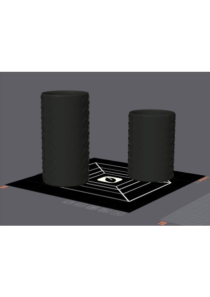 Yeni Elmas Plaka Koozie (Sadece Plastik Aparattır!!!)