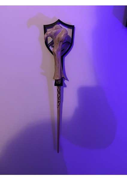 Yeni Slytherin Duvar Montajı Değnek Stand (Sadece Plastik Aparattır!!!)