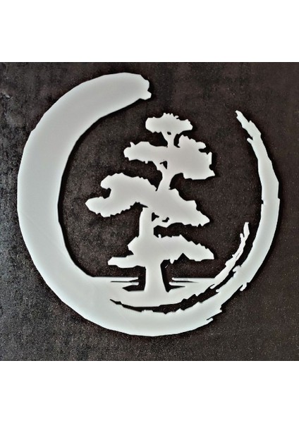 Yeni Enso Tre Of Life 2d Duvar Sanat Heykeli (Sadece Plastik Aparattır!!!)