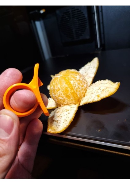 Yeni Meyve Portakal Peel Slicer (Sadece Plastik Aparattır!!!) modelleri