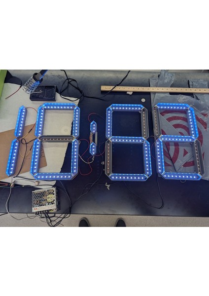 Yeni 7 Segment Ekran Segment Arduino Gps Saat Projesi (Sadece Plastik Aparattır!!!) fırsatları