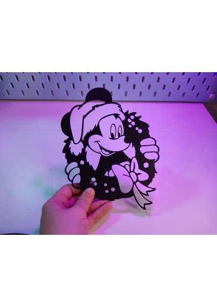 Yeni Mickey Noel Sezonu Için Giyinmiş P (Sadece Plastik Aparattır!!!)