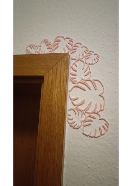 Yeni Avatar Monstera Lezzetli Bitki Kapısı Dekorasyonu (Sadece Plastik Aparattır!!!)