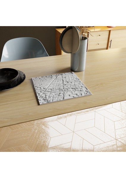 Yeni New Orleans Merkezi 3D Haritası (Sadece Plastik Aparattır!!!)