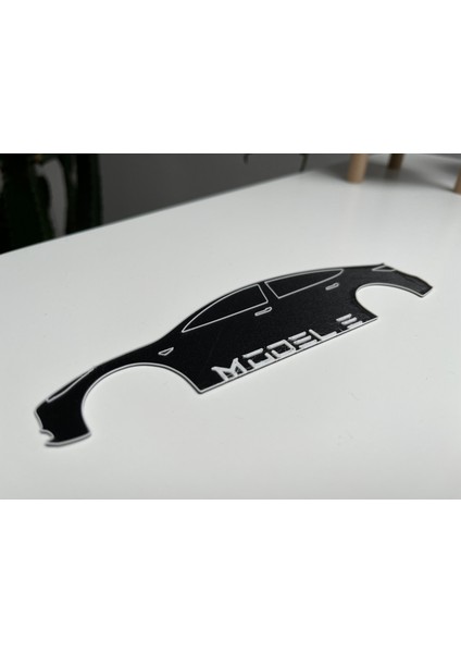 Yeni Tesla Model 3 Line Art (Sadece Plastik Aparattır!!!)