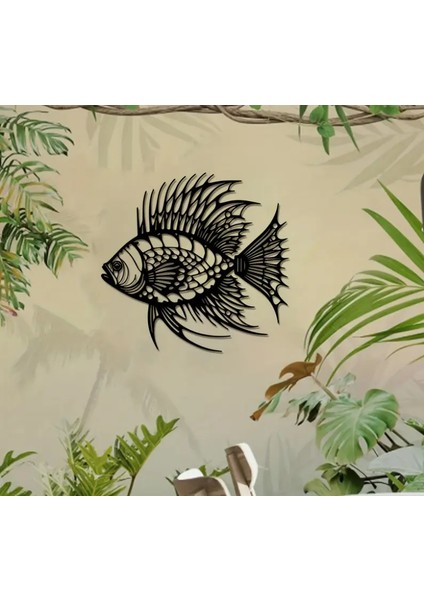 Yeni Fishbone Duvar Heykeli (Sadece Plastik Aparattır!!!)