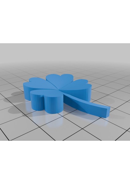 Yeni Düz Dört Yaprak Yonca (Sadece Plastik Aparattır!!!)