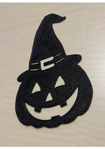 Yeni Duvar Sanatı - Cadılar Bayramı Kabak (Cadı Şapkası) (Sadece Plastik Aparattır!!!)