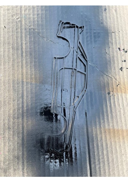 Yeni Silueta Duvar Sanatı Nissan Skyline R34 Gtr (Sadece Plastik Aparattır!!!)