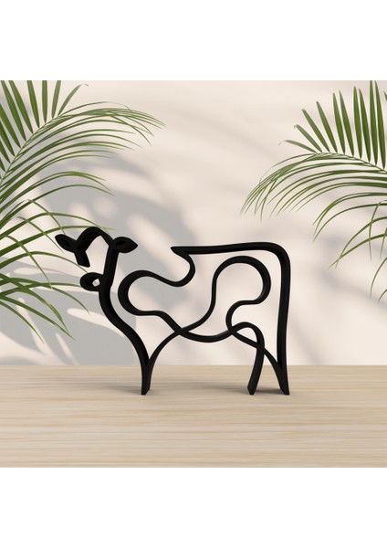 Yeni Inek One Line Sanat Heykeli (Sadece Plastik Aparattır!!!) modelleri
